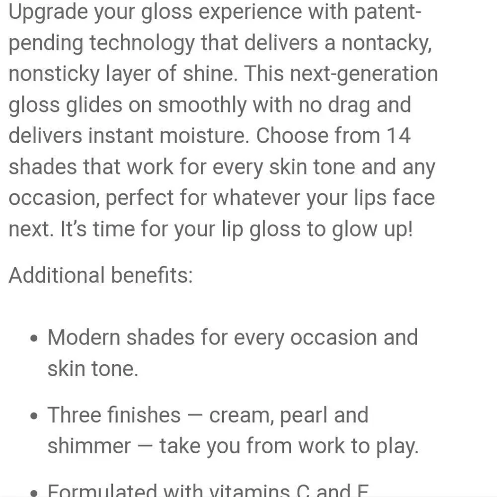 MARY KAY UNLIMITED LIP GLOSS IN ICONIC RED